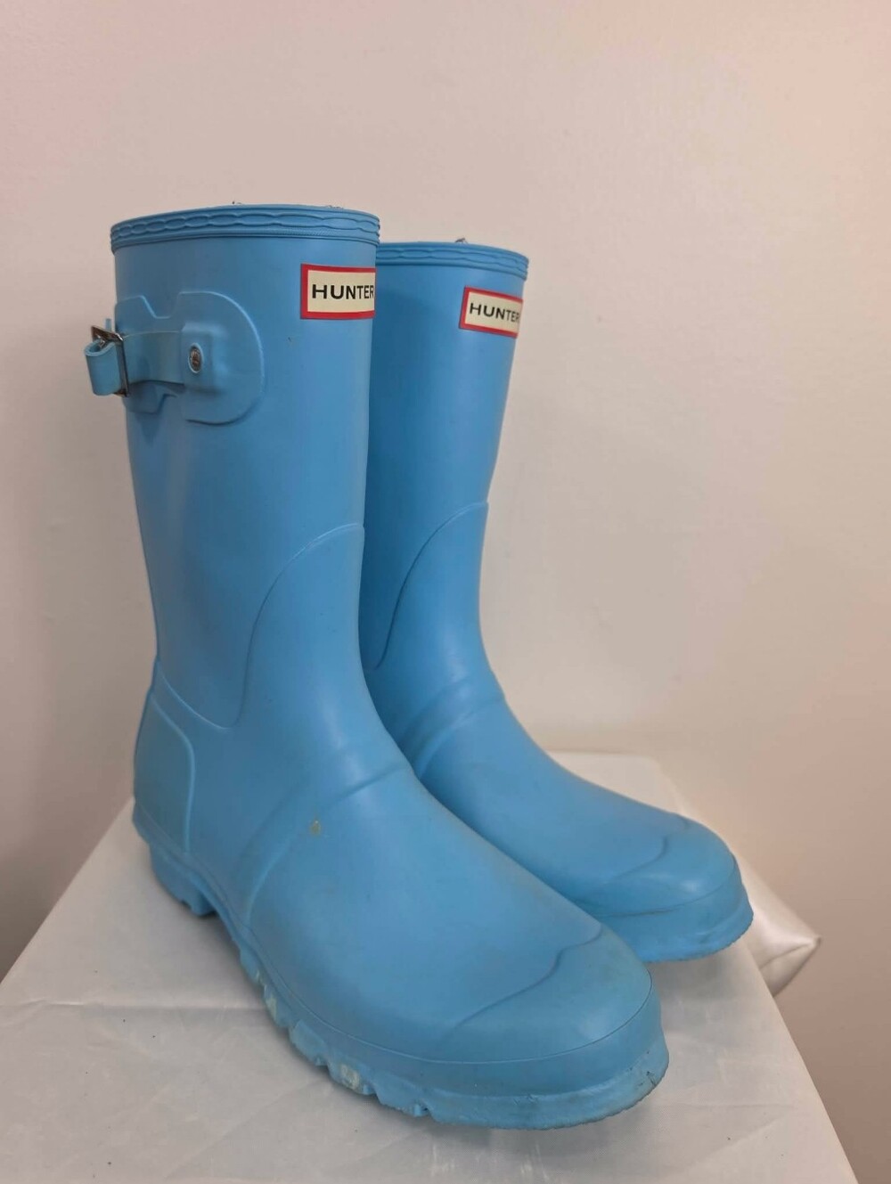 Hunter Original Waterproof Blue Rain Boots 11US